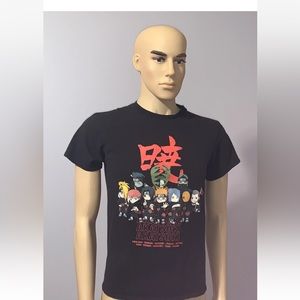 Naruto Shippuden Men's Akatsuki Criminal Organization Chibi T-Shirt